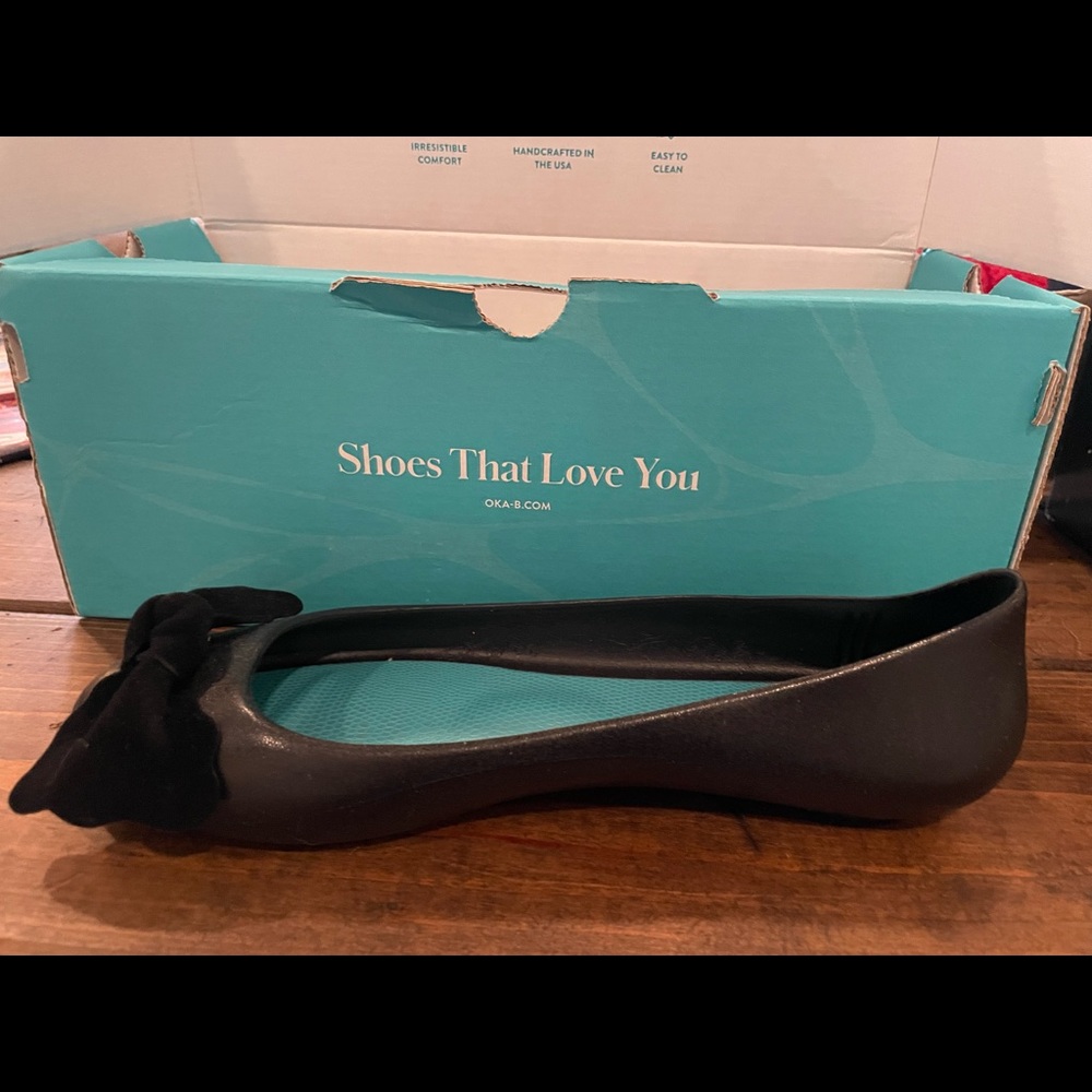 ORKA B CANDY MATTE BALLET FLATS